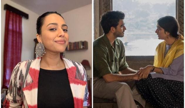 Swara Bhasker weighed in on the controversy surrounding a kissing scene from A Suitable Boy.