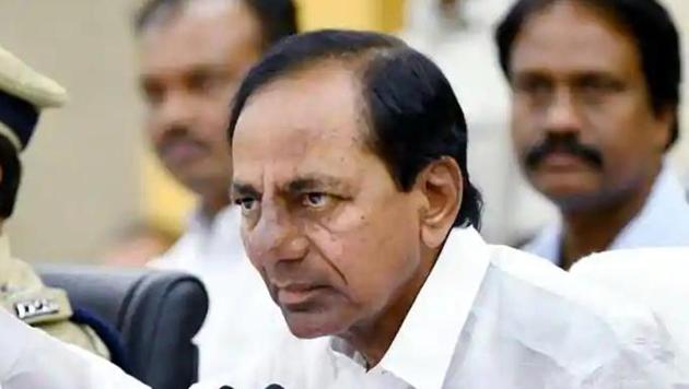 KCR said during the ongoing electioneering for GHMC, certain leaders were trying to get political mileage through several conspiracies.(PTI FILE PHOTO.)