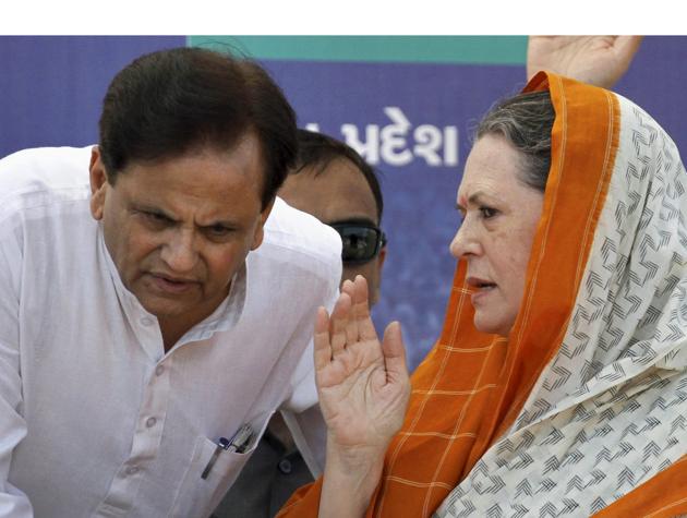 Congress party president Sonia Gandhi said that Ahmed Patel was a colleague whose entire life was dedicated to the Congress party.(PTI File Photo) Congress party president Sonia Gandhi said that Ahmed Patel was a colleague whose entire life was dedicated to the Congress party.(PTI File Photo)