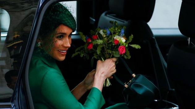 FILE PHOTO: Meghan, Duchess of Sussex, in London, Britain March 9, 2020.(REUTERS)