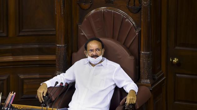 Rajya Sabha Chairman and vice president M Venkaiah Naidu.(PTI) Rajya Sabha Chairman and vice president M Venkaiah Naidu.(PTI)
