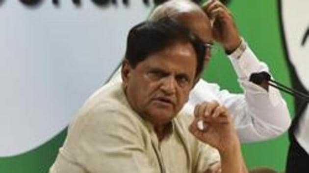 Ahmed Patel.(HT Archive)