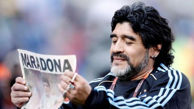 FILE PHOTO: Diego Maradona.(Action Images)