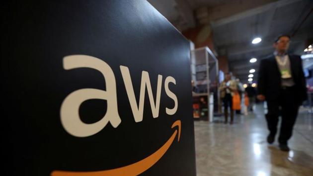 Sales from AWS, which sells data storage and computing power in the cloud, rose about 29% in the third quarter.(Reuters File Photo)