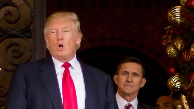 Trump on Wednesday pardoned former national security adviser Michael Flynn.(AFP)