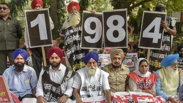 The case pertains to the riots at Gurudwara Pulbangash in North Delhi where three people were killed on November 1, 1984, a day after the assassination of then Prime Minister Indira Gandhi by her Sikh bodyguards.(PTI file photo)