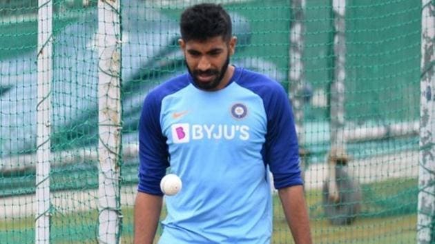 File image of Jasprit Bumrah in the nets.(Getty Images) File image of Jasprit Bumrah in the nets.(Getty Images)