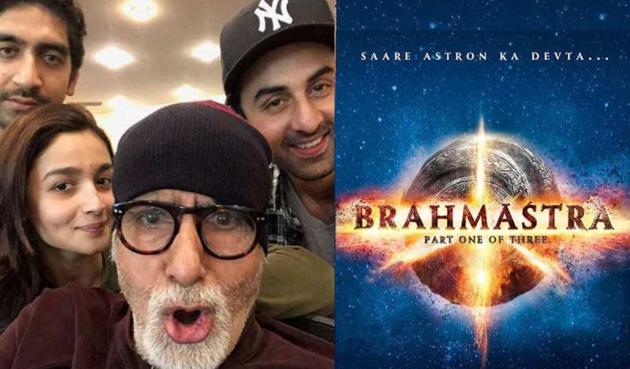 Brahmastra stars Ranbir Kapoor, Alia Bhatt and Amitabh Bachchan.