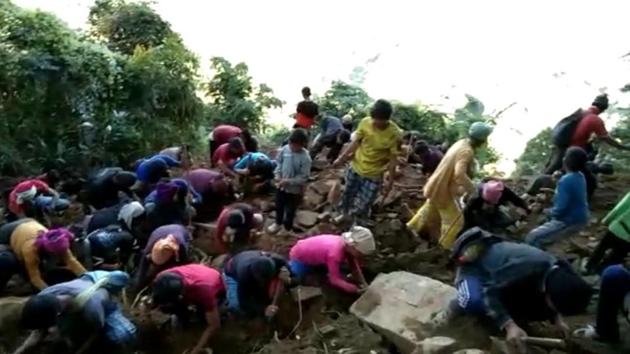 A team of geologists is expected to reach the village on November 30 or December 1. A team of geologists is expected to reach the village on November 30 or December 1.