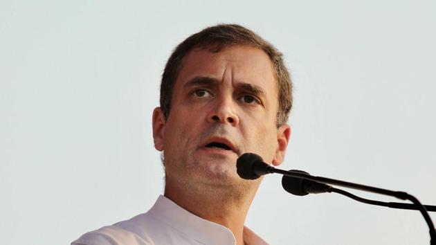 File photo: Congress leader Rahul Gandhi.(PTI) File photo: Congress leader Rahul Gandhi.(PTI)