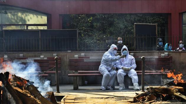 This is the fourth time during November when no coronavirus deaths were reported.(Biplov Bhuyan/HT photo for representation) This is the fourth time during November when no coronavirus deaths were reported.(Biplov Bhuyan/HT photo for representation)