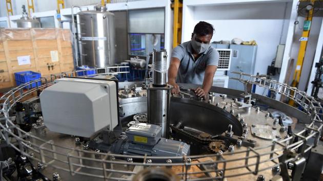 The manufacturing sector recorded a positive growth of 0.6%.(AFP) The manufacturing sector recorded a positive growth of 0.6%.(AFP)
