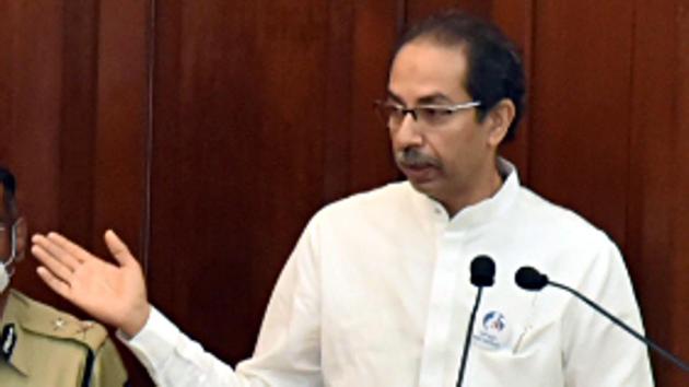 Maharashtra chief minister Uddhav Thackeray.(ANI) Maharashtra chief minister Uddhav Thackeray.(ANI)