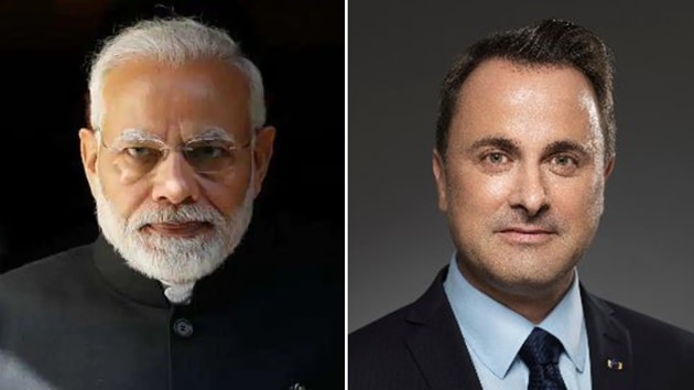 Prime Minister Narendra Modi has taken up the offer of Luxembourg Prime Minister Xavier Bettel for setting up of a specialized refrigerated vaccine transportation plant in Gujarat.(HT Photo)