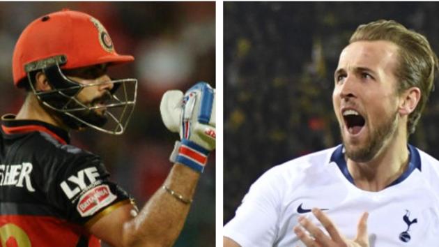File image of Virat Kohli and Harry Kane.(File) File image of Virat Kohli and Harry Kane.(File)