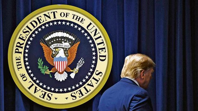 A file photo of US President Donald Trump walking off after a meeting at the White House in Washington, DC. He appears to be getting closer towards acknowledging his election defeat. (AFP) A file photo of US President Donald Trump walking off after a meeting at the White House in Washington, DC. He appears to be getting closer towards acknowledging his election defeat. (AFP)