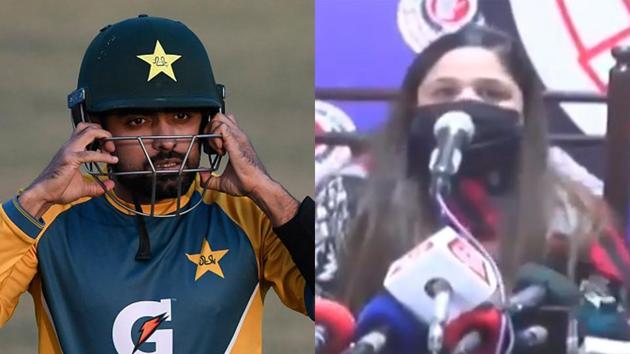Babar Azam has landed in hot waters.(Getty Images/Screengrab) Babar Azam has landed in hot waters.(Getty Images/Screengrab)
