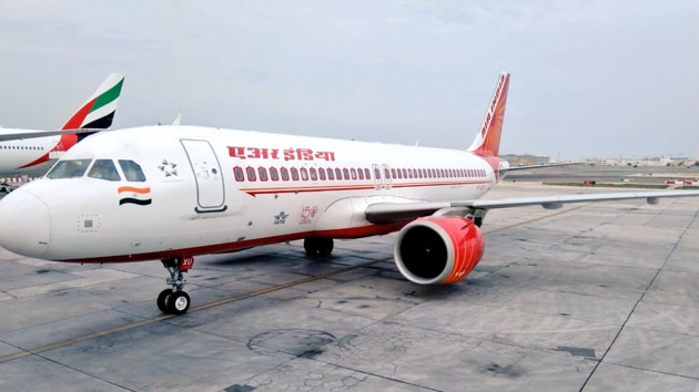 Under the Vande Bharat mission, an Air India flight from Bahrain to Chennai departed from Bahrain International Airport on Sunday, informed the Indian Embassy in Bahrain.(Image via Twiter) Under the Vande Bharat mission, an Air India flight from Bahrain to Chennai departed from Bahrain International Airport on Sunday, informed the Indian Embassy in Bahrain.(Image via Twiter)