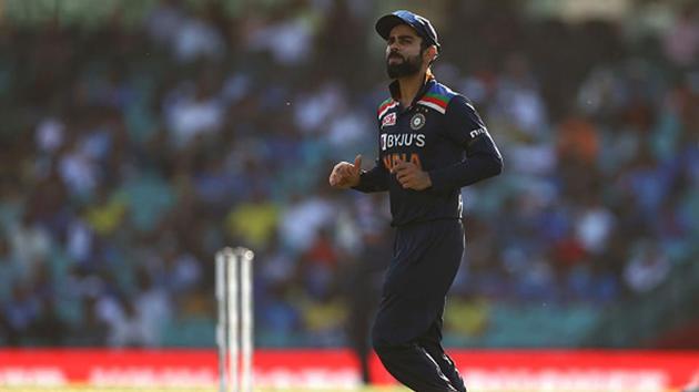 India captain Virat Kohli fields during the first ODI. (Getty Images) India captain Virat Kohli fields during the first ODI. (Getty Images)