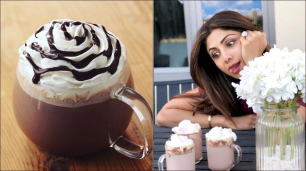 Bye bye Dalgona coffee, say ‘hi’ to this delicious recipe of creamy hot chocolate(Instagram/lucysnowm/theshilpashetty) Bye bye Dalgona coffee, say ‘hi’ to this delicious recipe of creamy hot chocolate(Instagram/lucysnowm/theshilpashetty)