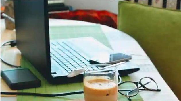 Around 34% of the respondents, who said they like working from home, are also willing to take a 10% pay cut if companies allow them to work from home permanently, revealed Mavericks India’s report Covid-19 and Beyond: An Evolving Perspective.(Representational image)