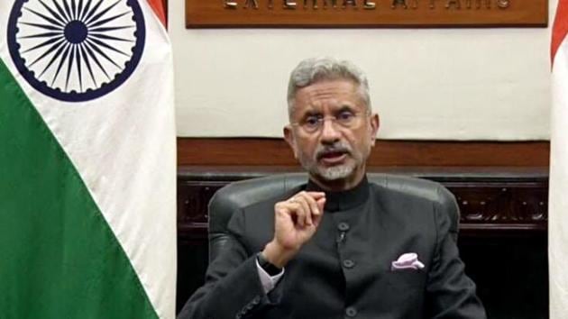 Jaishankar was on a November 27-28 visit to Seychelles. He arrived here after his visit to the United Arab Emirates. He also visited Bahrain as part of this three-nation tour, which began on Tuesday.(ANI) Jaishankar was on a November 27-28 visit to Seychelles. He arrived here after his visit to the United Arab Emirates. He also visited Bahrain as part of this three-nation tour, which began on Tuesday.(ANI)
