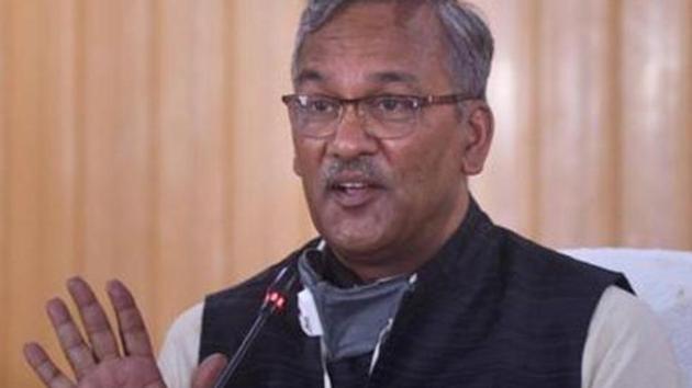 Uttarakhand chief minister Trivendra Singh Rawat asked the health officials and DMs to emphasize on conducting RT-PCR tests for Covid-19 detection.(PTI Photo) Uttarakhand chief minister Trivendra Singh Rawat asked the health officials and DMs to emphasize on conducting RT-PCR tests for Covid-19 detection.(PTI Photo)