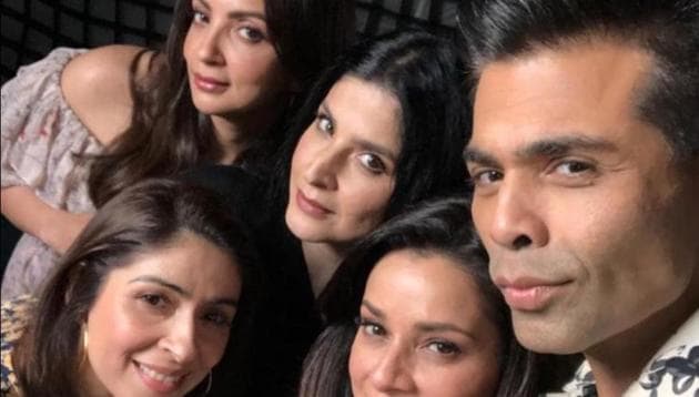 Karan Johar appeared in Fabulous Lives of Bollywood Wives.