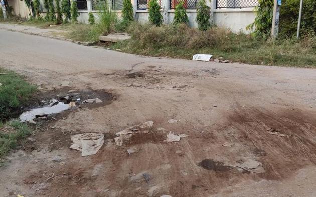 Roads are in a dilapidated condition and get waterlogged every time it rains. Roads are in a dilapidated condition and get waterlogged every time it rains.