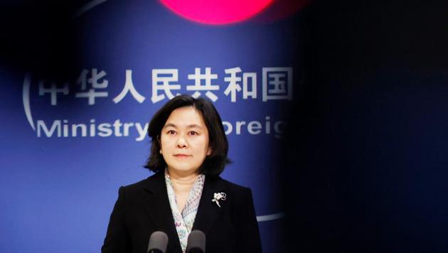 Chinese Foreign ministry spokeswoman Hua Chunying holds a news conference in Beijing, China.(Reuters) Chinese Foreign ministry spokeswoman Hua Chunying holds a news conference in Beijing, China.(Reuters)