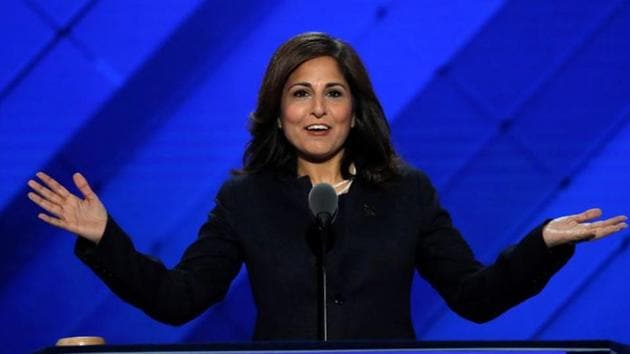 Center for American Progress Action Fund president Neera Tanden speaks at an event on July 27, 2016.(Reuters File Photo)