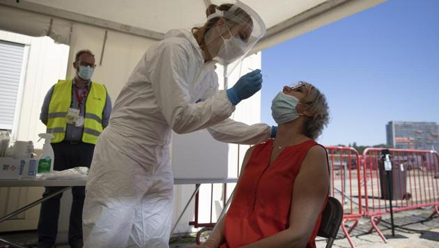 With nothing on their agendas for months to come, organizers of music festivals in Belgium want to use their know-how to help the coronavirus vaccination campaign. The Belgian government has set up the goal to vaccine about 70 percent of the country's population, the equivalent of eight million people, when efficient COVID-19 shots become available.(AP) With nothing on their agendas for months to come, organizers of music festivals in Belgium want to use their know-how to help the coronavirus vaccination campaign. The Belgian government has set up the goal to vaccine about 70 percent of the country's population, the equivalent of eight million people, when efficient COVID-19 shots become available.(AP)
