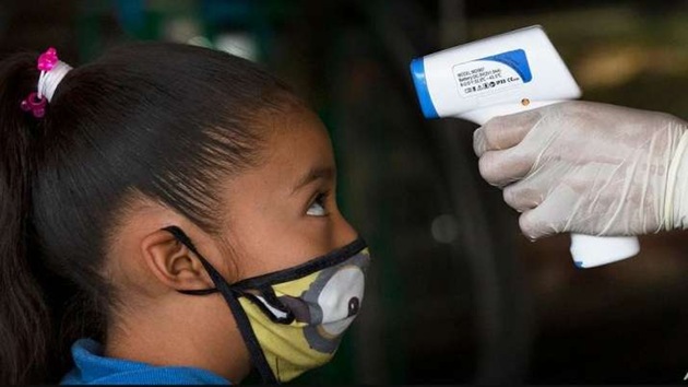 According to a study, more than one-third of kids infected with the novel coronavirus are asymptomatic.(AP) According to a study, more than one-third of kids infected with the novel coronavirus are asymptomatic.(AP)