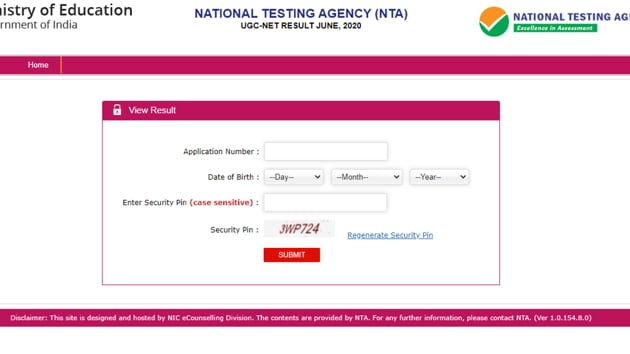 NTA UGC-NET Result 2020 declared NTA UGC-NET Result 2020 declared