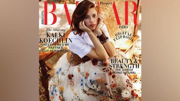 The striking covers for Harper’s Bazaar India and Cosmopolitan were shot with Kalki in the picturesque lanes of Pondicherry.(Asian News International)
