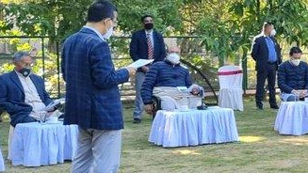 The CM emphasised on the need for timely diagnosis and hospitalisation for effective treatment and prevention of the casualties. (Photo @NBirenSingh) The CM emphasised on the need for timely diagnosis and hospitalisation for effective treatment and prevention of the casualties. (Photo @NBirenSingh)