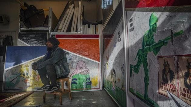 “It’s about artists helping artists,” said the 43-year-old Philoche(Associated Press) “It’s about artists helping artists,” said the 43-year-old Philoche(Associated Press)
