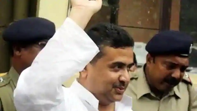 Suvendu Adhikari last week exited from the Mamata Banerjee cabinet fuelling speculation that he was on his way to join the Bharatiya Janata Party.(HT FILE PHOTO) Suvendu Adhikari last week exited from the Mamata Banerjee cabinet fuelling speculation that he was on his way to join the Bharatiya Janata Party.(HT FILE PHOTO)