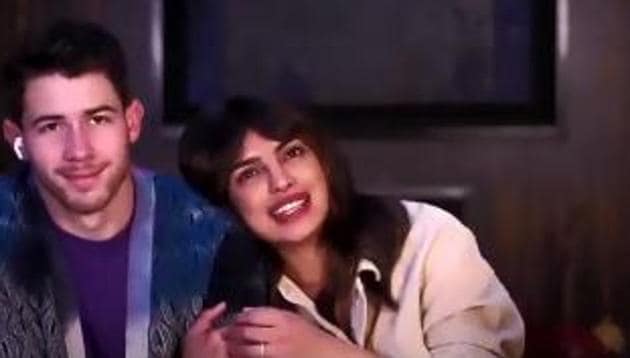 HTLS 2020: Priyanka Chopra and Nick Jonas during a live interaction.