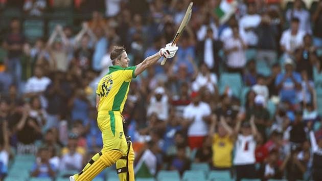 Steve Smith has scored back to back centuries in the ODI series so far.(Getty Images) Steve Smith has scored back to back centuries in the ODI series so far.(Getty Images)