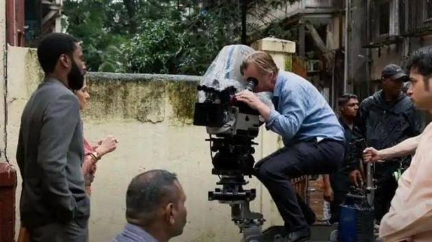 Christopher Nolan films John David Washington and Dimple Kapadia in Mumbai, for Tenet.