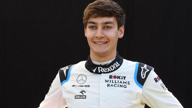 British driver George Russell(AFP) British driver George Russell(AFP)