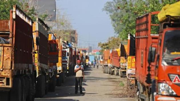 The All-India Motor Transport Congress (AIMTC), an umbrella body of goods’ vehicles operators representing about 10 million truckers, called for a strike from December 8. (Bloomberg) The All-India Motor Transport Congress (AIMTC), an umbrella body of goods’ vehicles operators representing about 10 million truckers, called for a strike from December 8. (Bloomberg)
