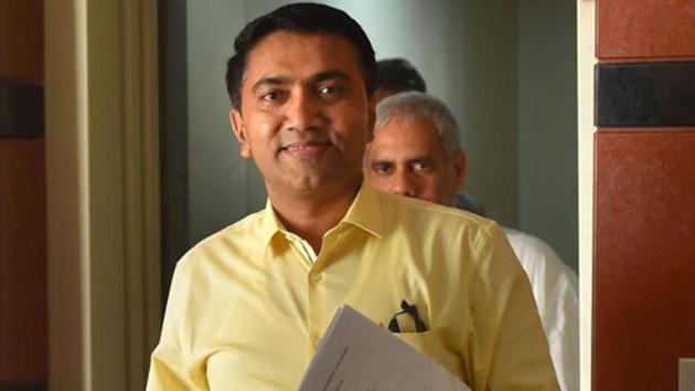 Goa chief minister Pramod Sawant was recently in Delhi to discuss the deadlock over mining in Goa.(PTI photo)