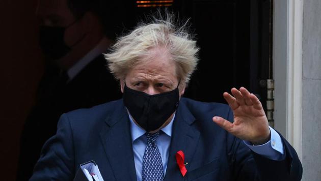 Boris Johnson, U.K. prime minister, waves as he departs from number 10 Downing Street on his way to Parliament in London.(Bloomberg) Boris Johnson, U.K. prime minister, waves as he departs from number 10 Downing Street on his way to Parliament in London.(Bloomberg)