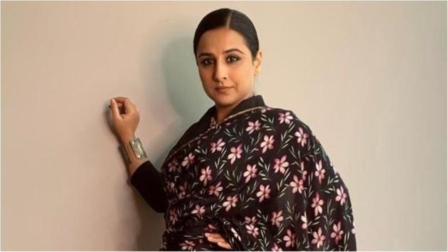 Vidya Balan in Rs 6.5k black saree is elegance personified(Instagram/balanvidya) Vidya Balan in Rs 6.5k black saree is elegance personified(Instagram/balanvidya)
