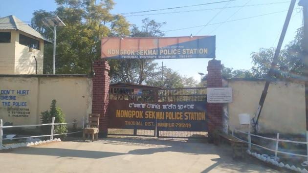 Nongpok Sekmai police station was established on April 8, 2015.(Sourced)