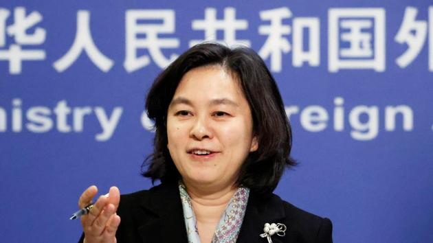 Chinese Foreign Ministry spokeswoman Hua Chunying holds a news conference in Beijing, China (Reuters) Chinese Foreign Ministry spokeswoman Hua Chunying holds a news conference in Beijing, China (Reuters)