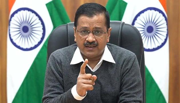Chief minister Arvind Kejriwal during a video press confrence in New Delhi, India on Wednesday, December 2, 2020.(HT photo) Chief minister Arvind Kejriwal during a video press confrence in New Delhi, India on Wednesday, December 2, 2020.(HT photo)