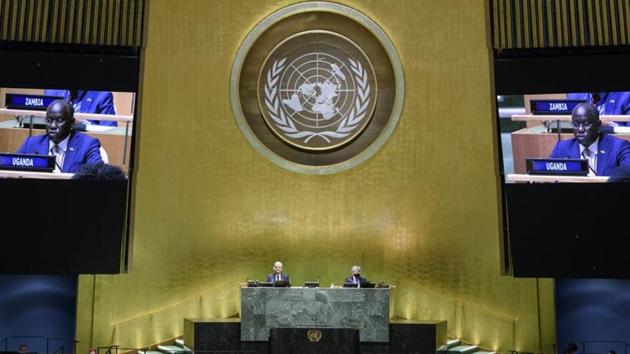 India on Wednesday co-sponsored a resolution presented by Bangladesh titled, ‘Follow-up to the Declaration and Programme of Action on a Culture of Peace’. (AP file photo) India on Wednesday co-sponsored a resolution presented by Bangladesh titled, ‘Follow-up to the Declaration and Programme of Action on a Culture of Peace’. (AP file photo)